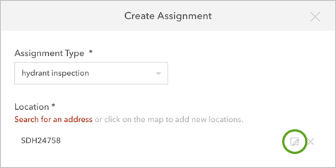Edit location Edit location